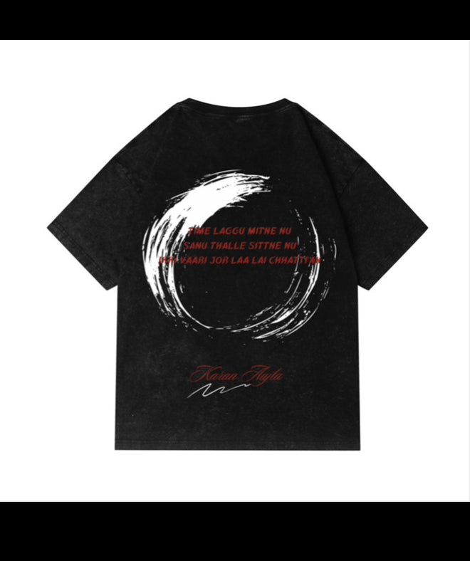Winning Speech Karan aujla T shirts 2024