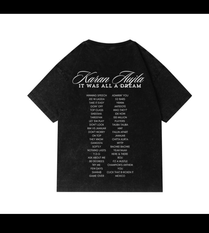 Karan aujla T shirts 2024