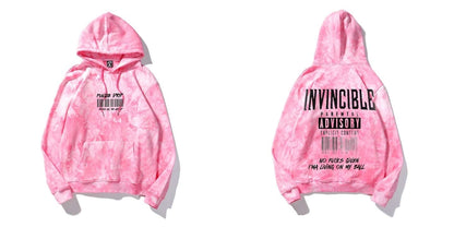 Invincible Hoodies | INVINCIBLE COLOURFULL acid washed cotton hoodies
